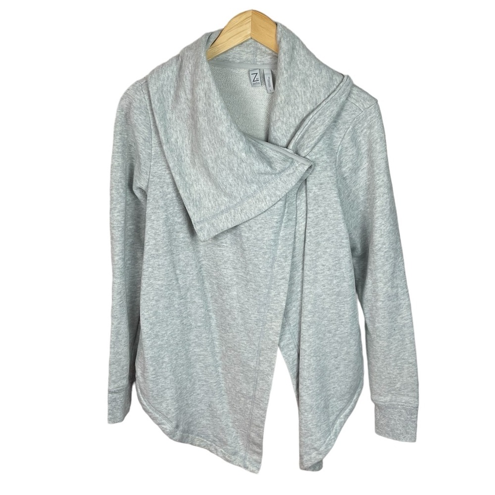 C14 Women’s Z by Zella casual Cowl Neck Wrap Cardigan Sweater L